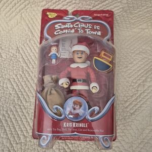 Memory Lane Santa Claus Is Comin' To Town Kris Kringle Action Figure New in Box